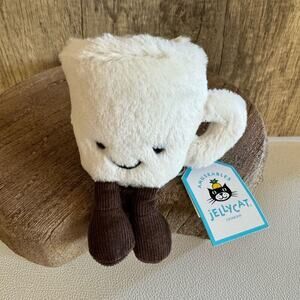 Jellycat Amuseables Espresso Cup NEW! Gift for Coffee Lover